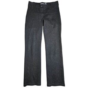 Betabrand Dress Yoga Stretch Pants Charcoal/Black Women Small Petite